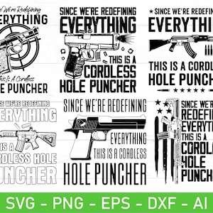 Since We're Redefining Everything This Is A Cordless Hole Puncher svg png,