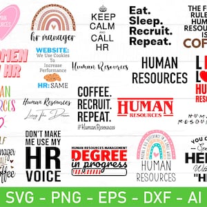 Human resources svg png-bundel, HR svg png, HR-shirt svg