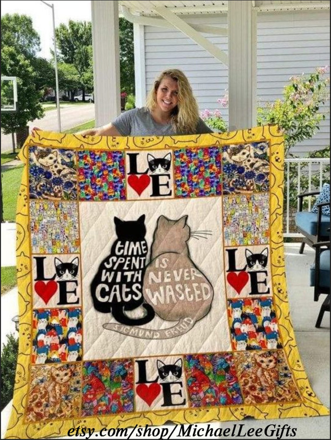 Blanket for Every Cat Lover Cats All Cats Gift Idea Cat You Etsy