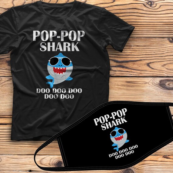 Pop pop shark shirt Clearance
