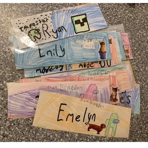 Hand made Custom Bookmarks