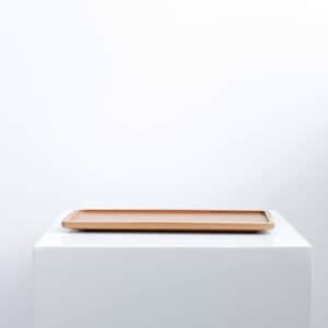 Japanese Walnut Wooden Tray, Rectangle Coffee Serving Tray, Walnut Serving Tray, Decorative Table Tray for Tea, Coffee, Kitchen & Livingroom