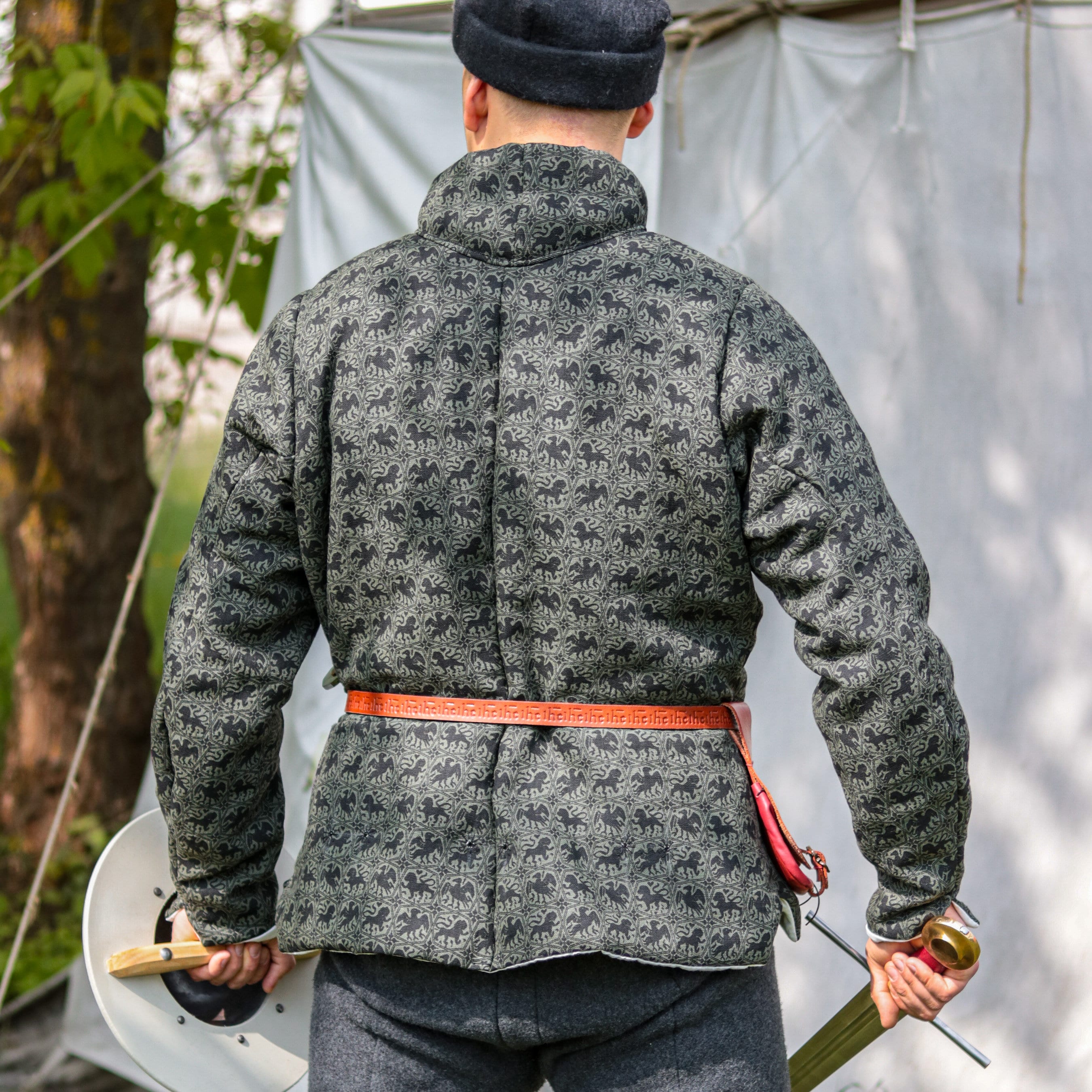 Arming Doublet - Charles De Blois Pattern - Natural Linen - 15th ...