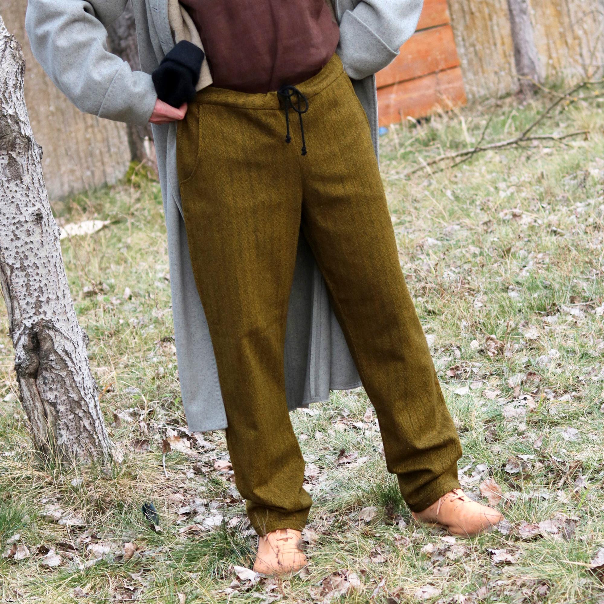 Men's Woolen Trousers - 100% Wool - Comfortable Casual Pants Men's Woolen Trousers - 100% Wool - Comfortable Casual Pants