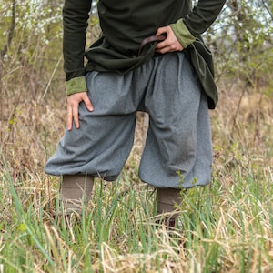 Hedeby Viking wijde broek - vroegmiddeleeuwse wollen rijbroek - Rus Fashion - Slavische herenbroek - vroegmiddeleeuwse Vikingkleding