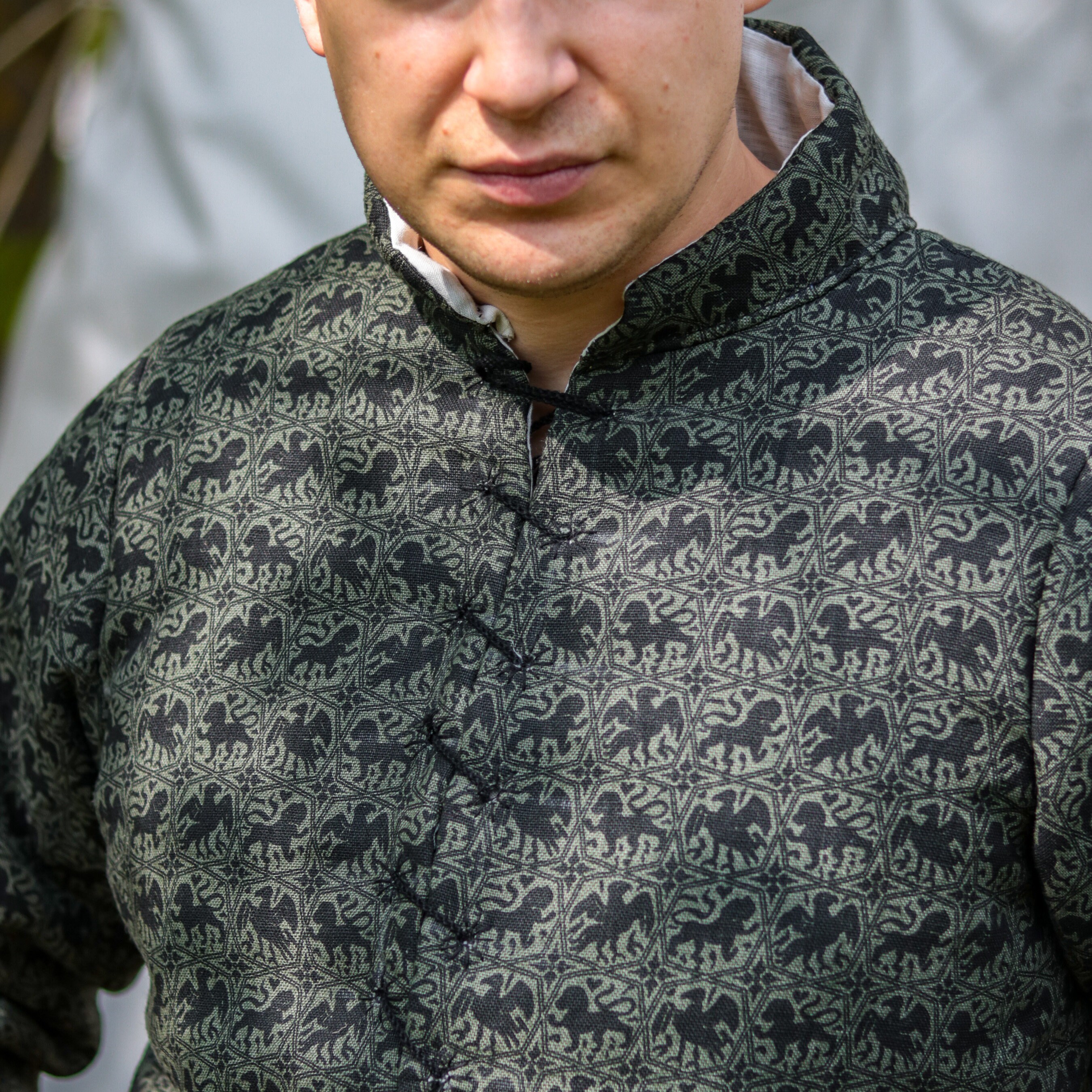 Arming Doublet - Charles De Blois Pattern - Natural Linen - 15th ...