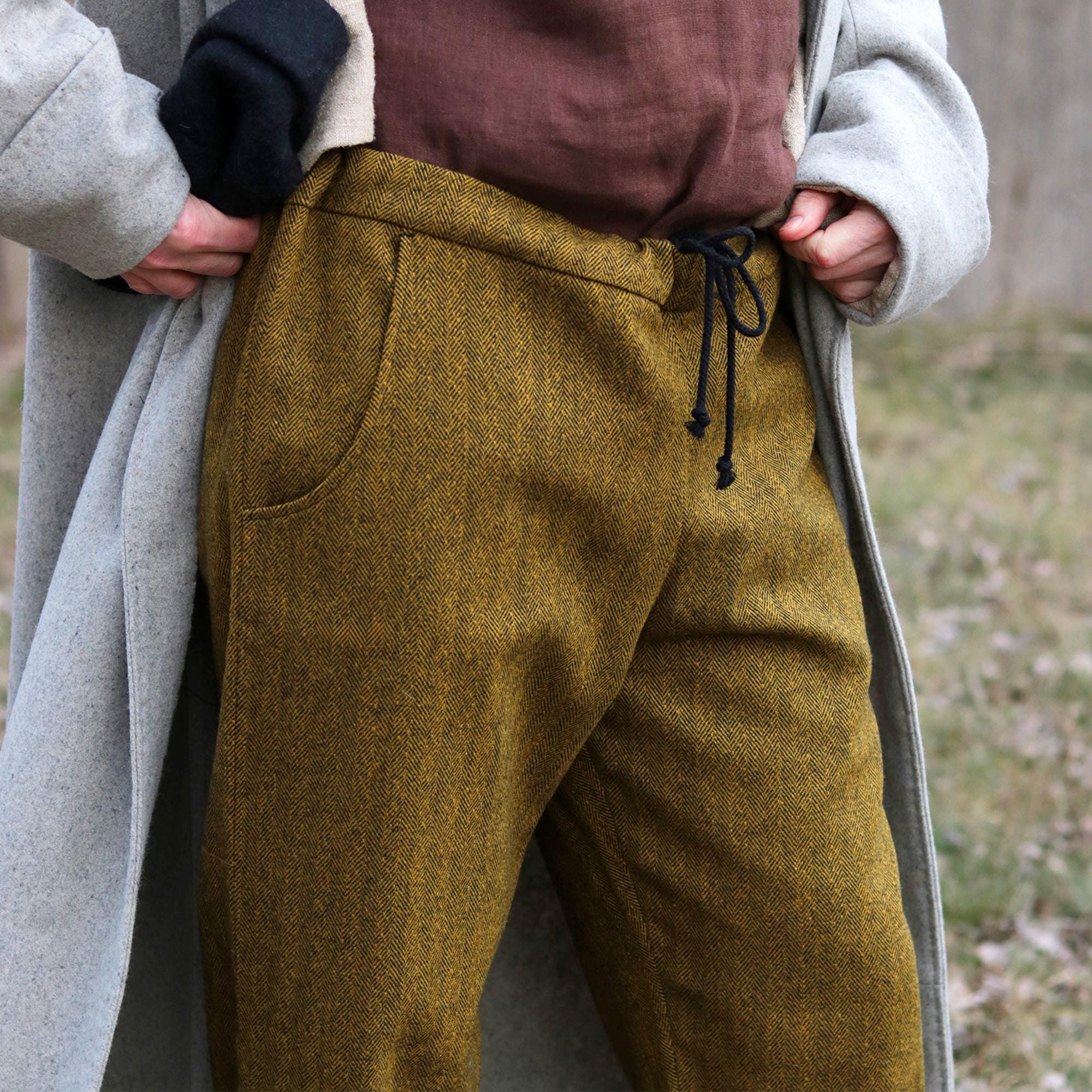 Men's Woolen Trousers - 100% Wool - Comfortable Casual Pants Men's Woolen Trousers - 100% Wool - Comfortable Casual Pants