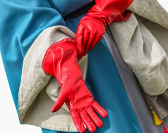 Guantes de corte - Hombre, Mujer - Cuero auténtico - Guanteletes medievales para caballero, dama y cortesano - Accesorios para trajes medievales y renacentistas