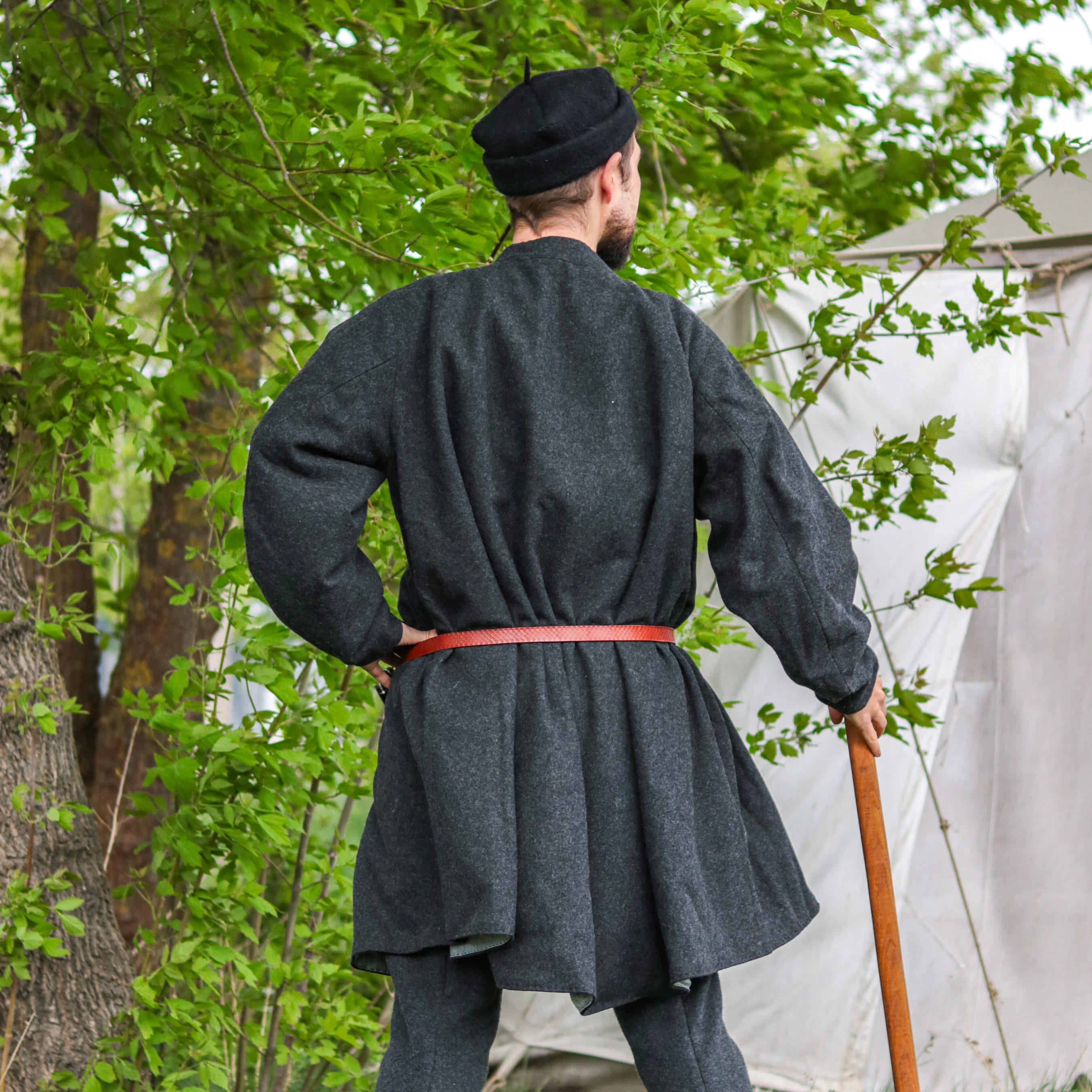 Medieval Worker Robe Medieval Robe - Wool & Linen - 15th Century Men’s Gown - Medieval ...