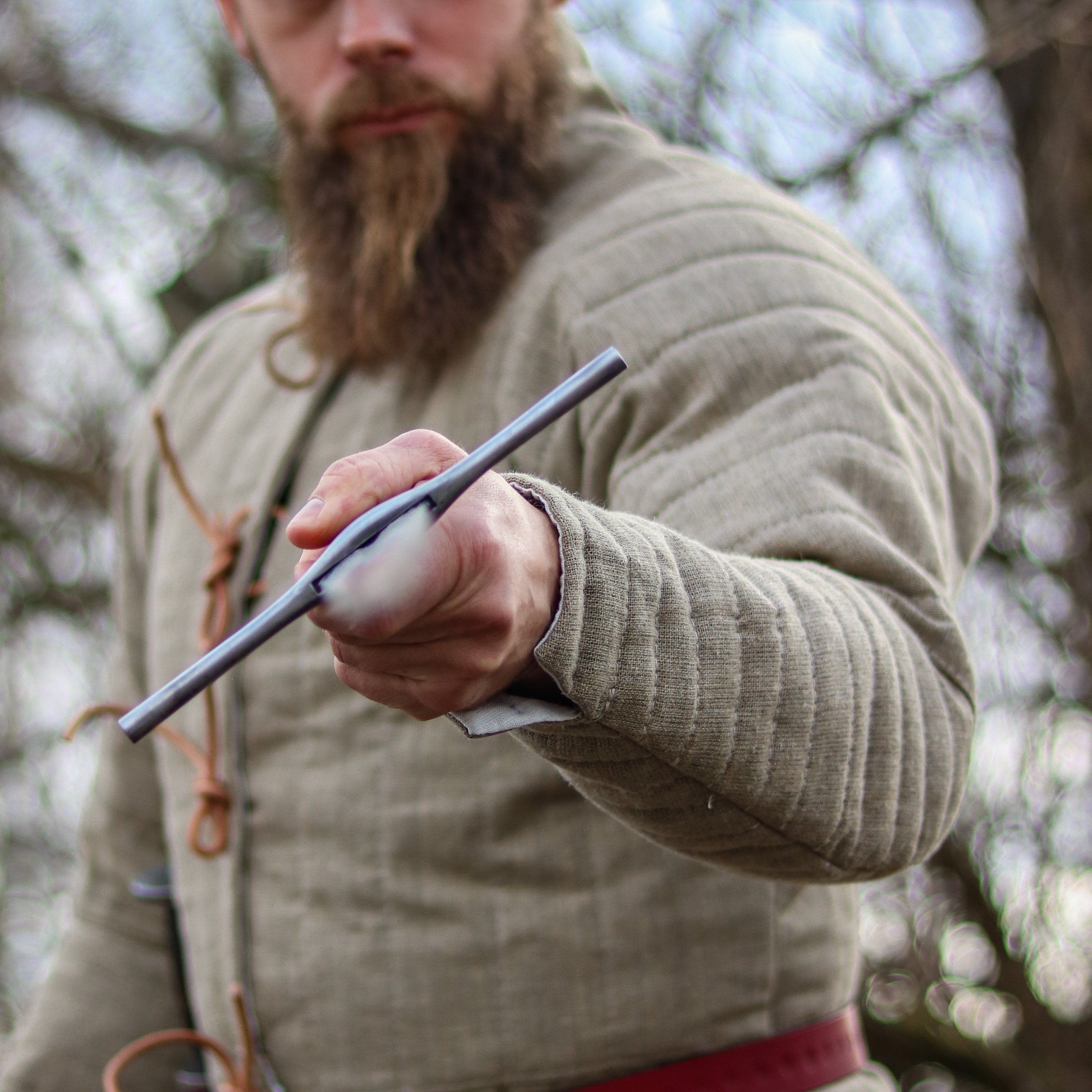 Medieval Gambeson Armor Jacket - Historical Reenactment Cotton Padding