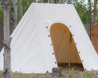 Grande Tente Médiévale De Marché écurie 3x2.5x2.5m, Toile De Coton Imperméable, Pour Camping Reconstitution Historique