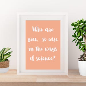Monty Python quote digital print