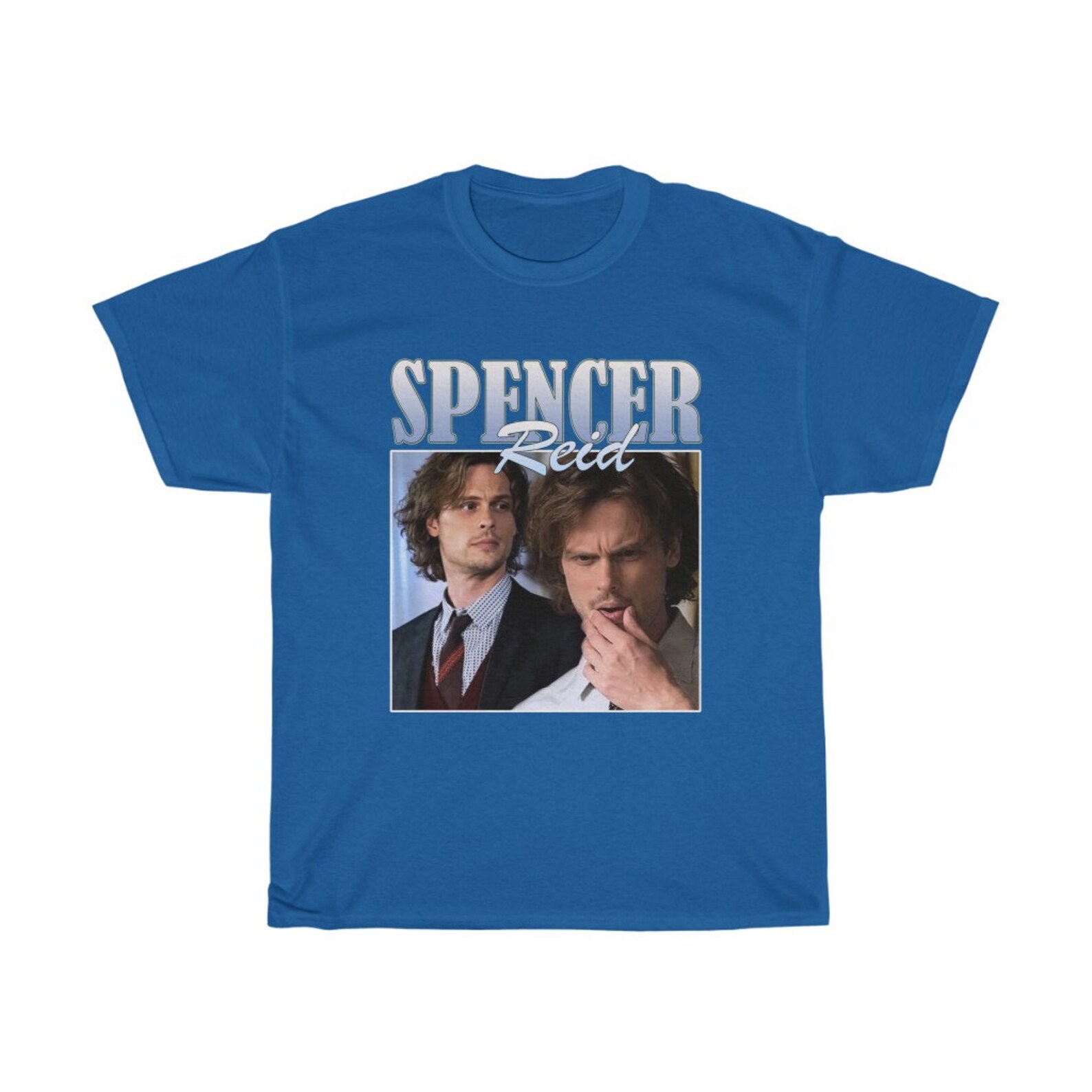 Spencer Reid Shirt Spencer Reid Rare Vintage TShirt Spencer Etsy