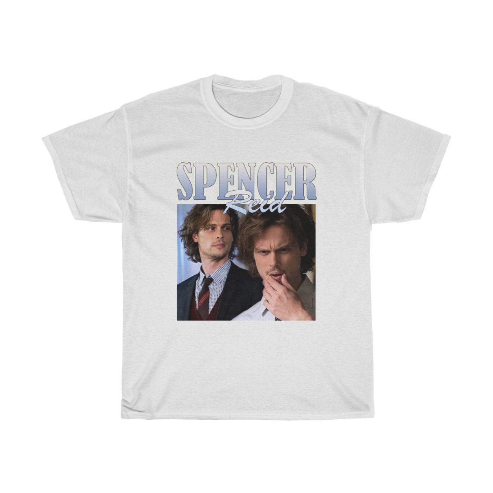 Spencer Reid Shirt Spencer Reid Rare Vintage TShirt Spencer Etsy