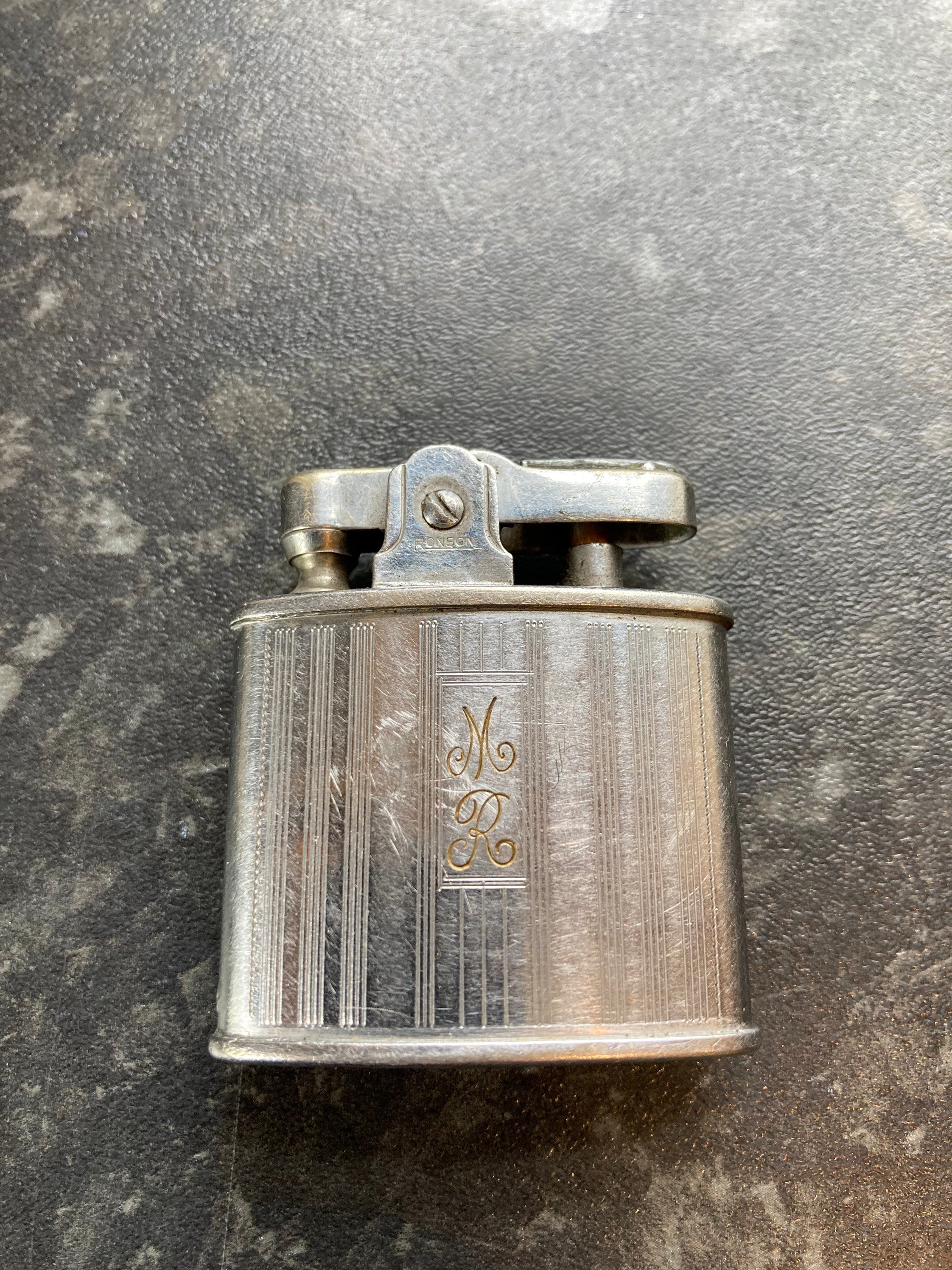Ronson Cigarette Lighter Circa 1940's working Order Etsy UK