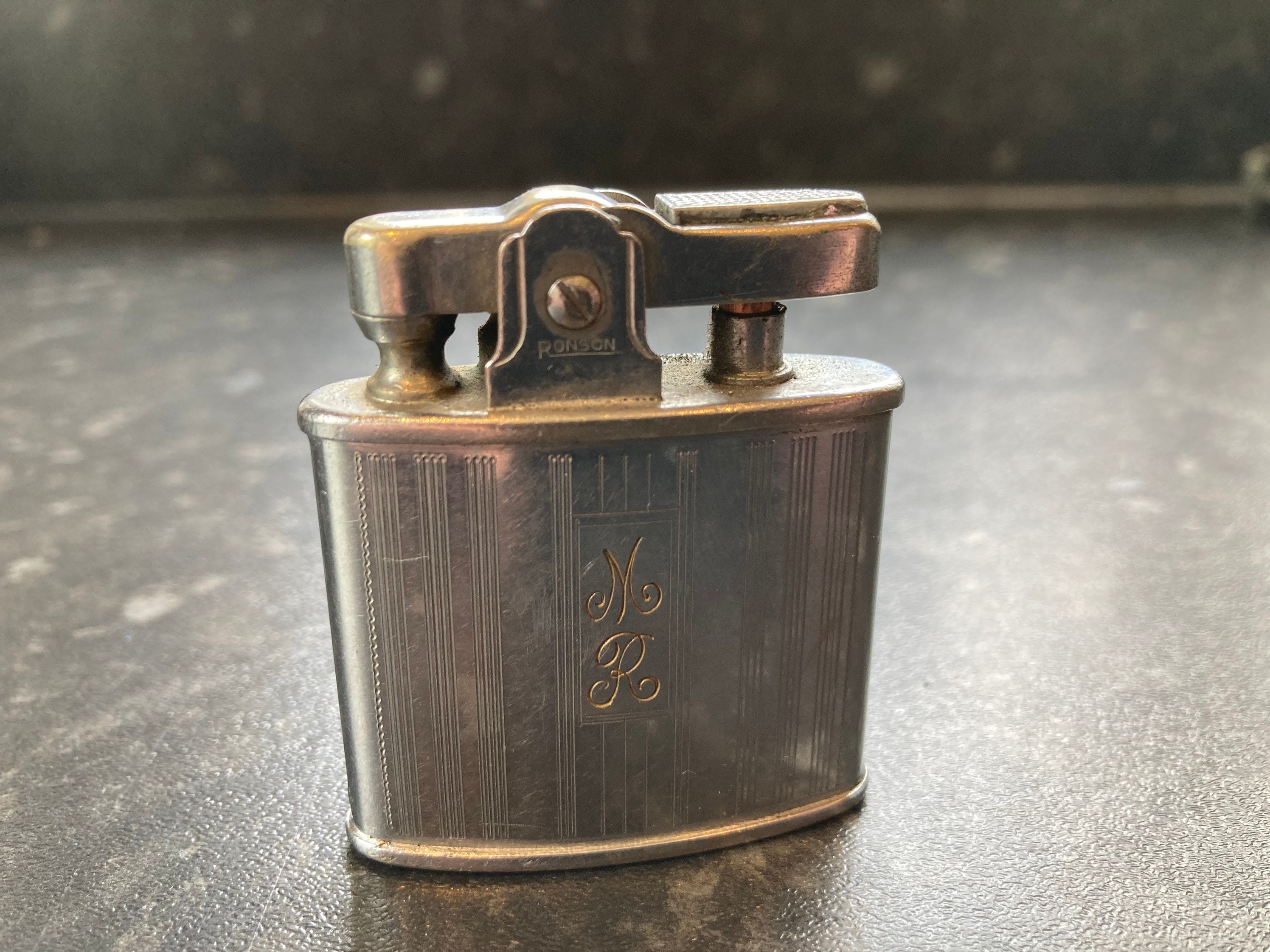 Ronson Cigarette Lighter Circa 1940's (working Order) - Etsy