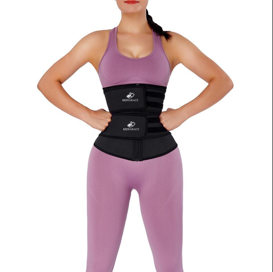 Detachable Hook and Zip Waist Trainer Double Belt Etsy UK