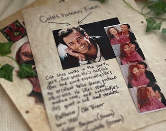 Charmed Book of Shadows Replica Cole and Phoebe Photo set from Cole's Human Form Page