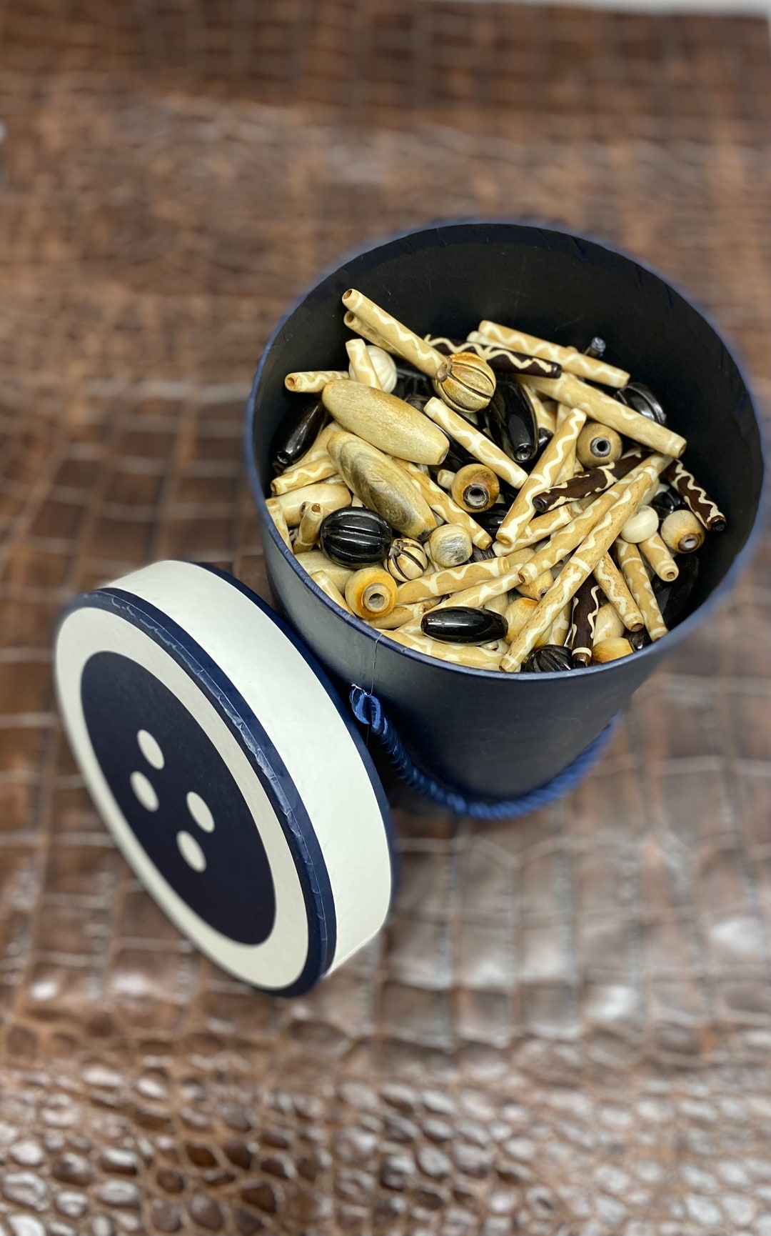 Genuine Horn & Bone Beads, Buttons, Toggles - Etsy