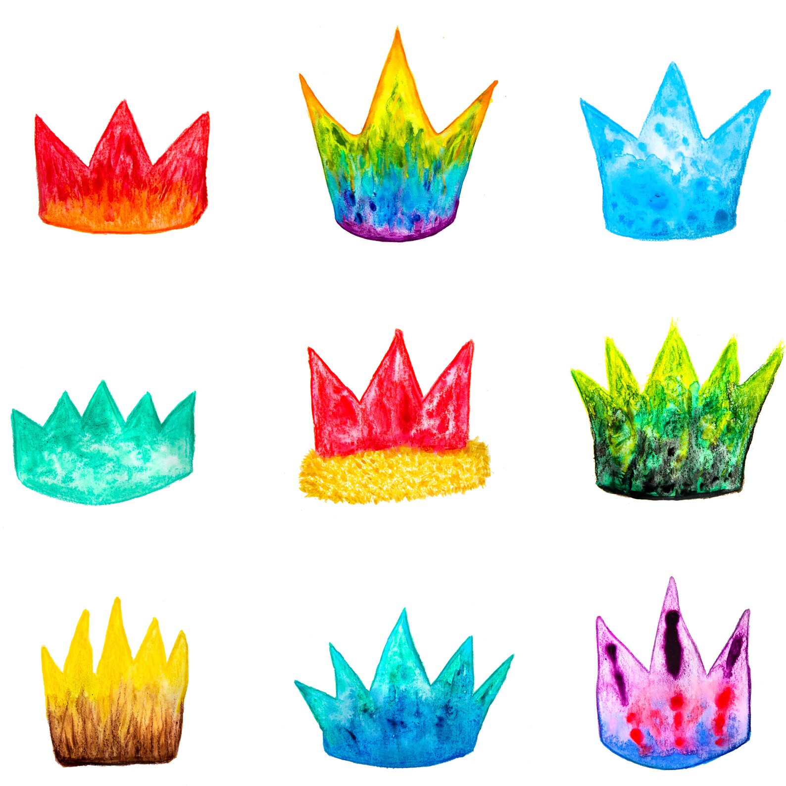 Crown wall art crown printable for kids crown printable for | Etsy