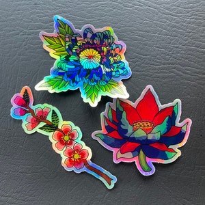 Japanische holografische Aufkleber