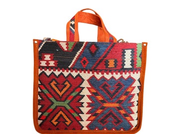 Kilim Travel Bag, Kilim Backpack, Kilim Backpack Bag, Kilim Backpack Bag, Kilim Case, Authentic Bag, Vintage Bag