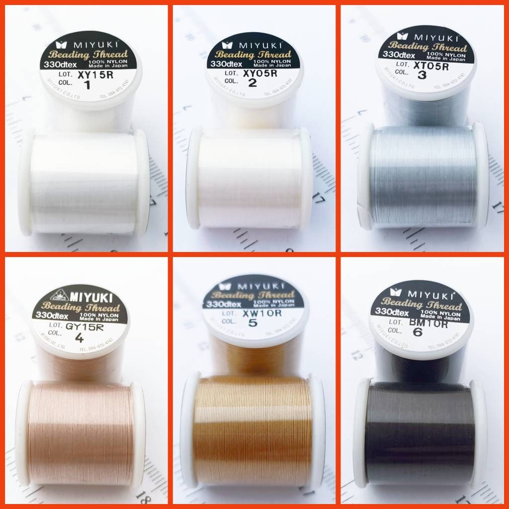 Original Miyuki Beading Thread B Made in Japan Nylon Beading Etsy