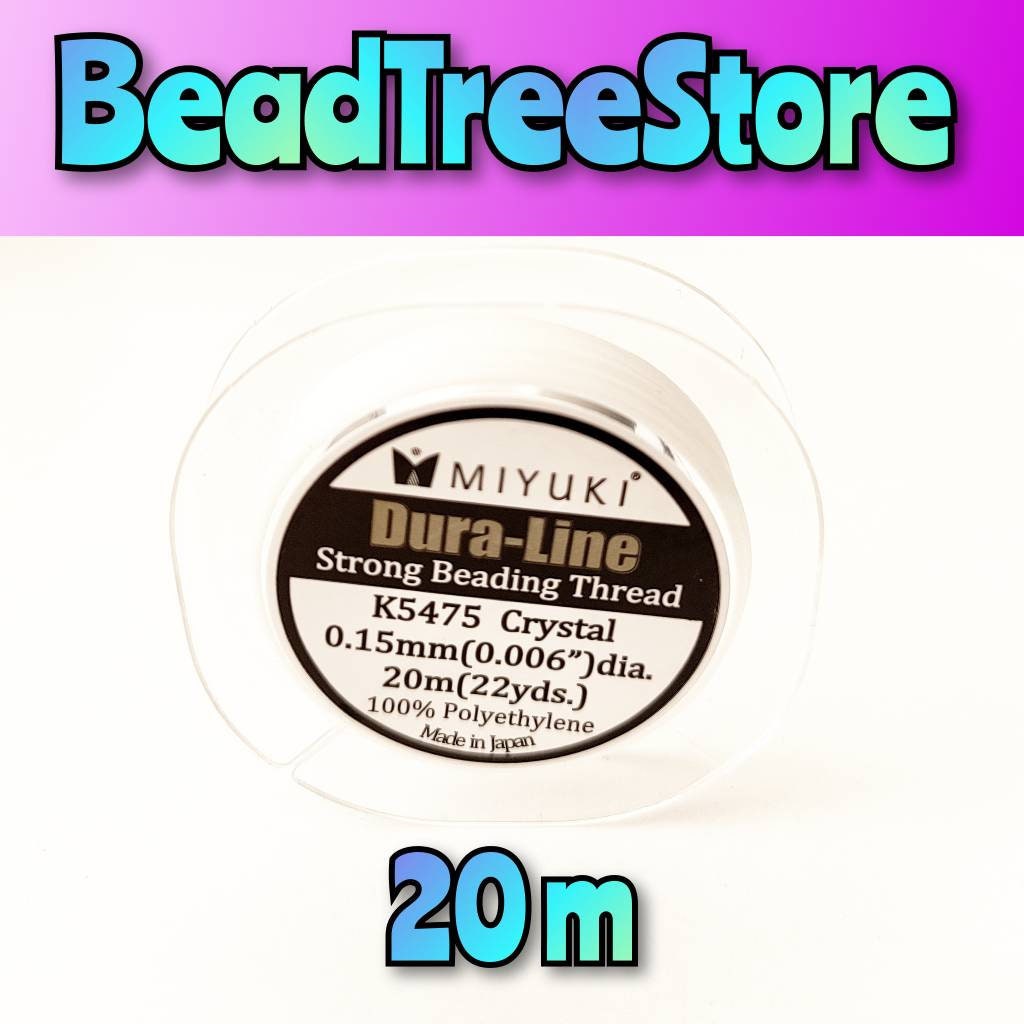 Beadalon .006in/0.15mm Wildfire Bead Weaving Thread, Grey, 125-yard (114m)  spool, 10-lb Break Strength - Made in USA