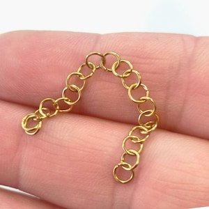 100 Pcs Gold Tone Stainless Steel Jump Ring Strip - Tarnish Resistant 4mm (0.6mm Wire) Waterproof & Hypoallergenic Making Supplies