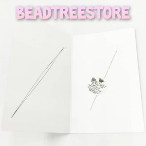 Miyuki Big Eye Beading Needle 75 mm (1 Pcs) Nylon Beading Thread, Miyuki Delica, Miyuki Round Beads, Jewelry Needles