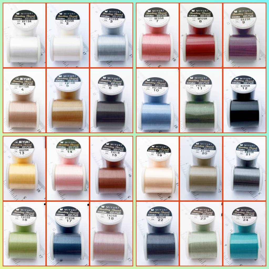 Original Miyuki Beading Thread B Made in Japan Nylon Beading Etsy