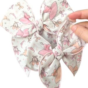 Ballet Dancer Bows/Tutu/Toddler/Ballet Slippers/Girl Hair Bow Clips