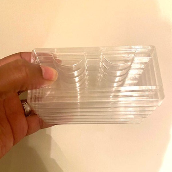 Clear Eyelash Trays