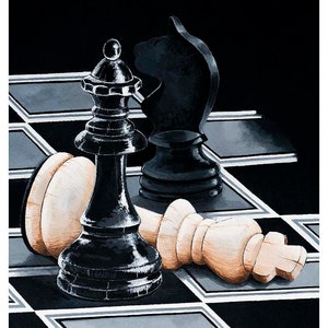 0051 chess board 8x10