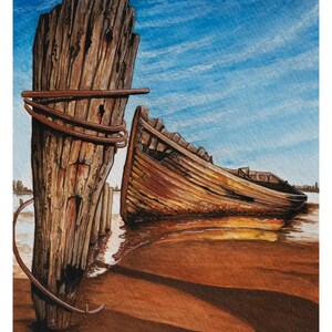 0074 barca postale 6x8