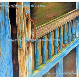 Hereinspaziert – Kunstdruck im Aquarellformat 9x12