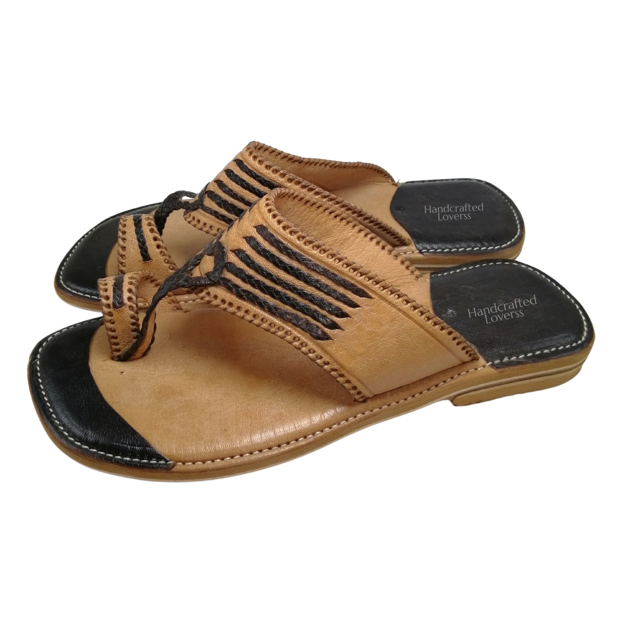 Leather sandals for men sandals handmade sandals moroccan | Etsy