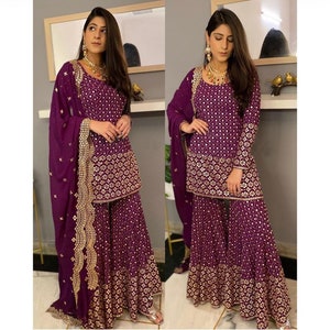 sharara pattern images