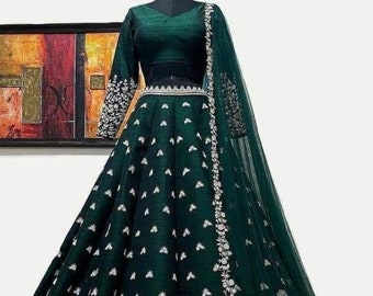 green and yellow mehndi dresses