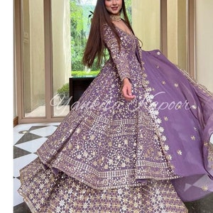Anarkali Lehenga Suit For Women Readymade Salwar Kameez Designer Wedding Outfit Indian Traditional Dresses With Dupatta Ethnic Wear Suits