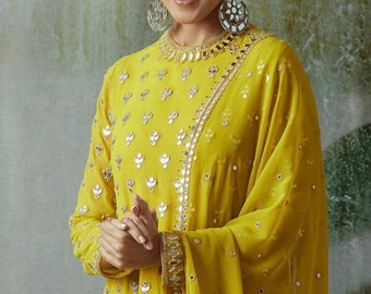 designer suits for haldi function
