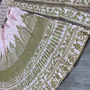 Gelbes Lehenga Choli Dupatta Indisches Hochzeitskleid ...