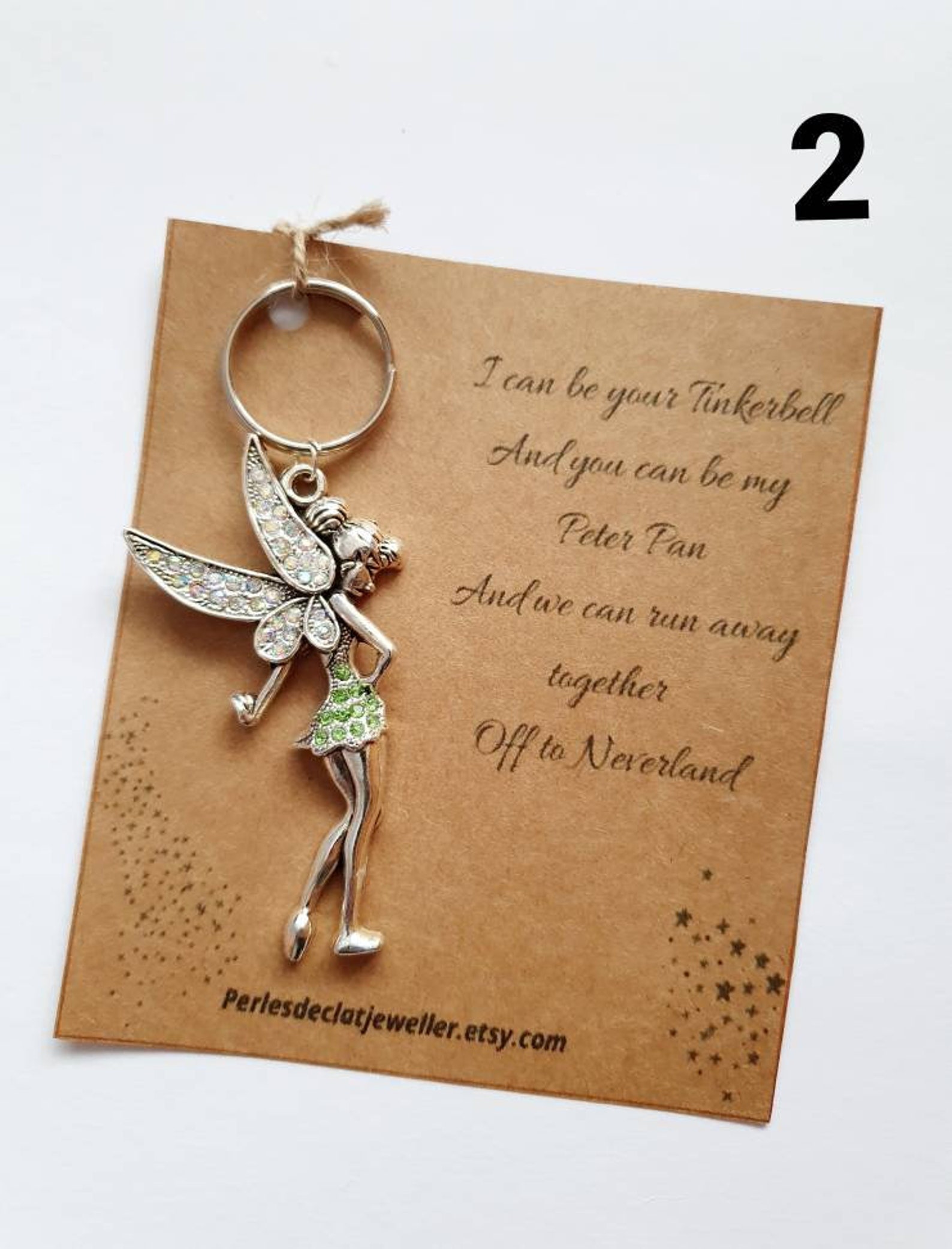 Tinkerbell Keychain Fairy Keychain Fairy Charm Fairy Etsy
