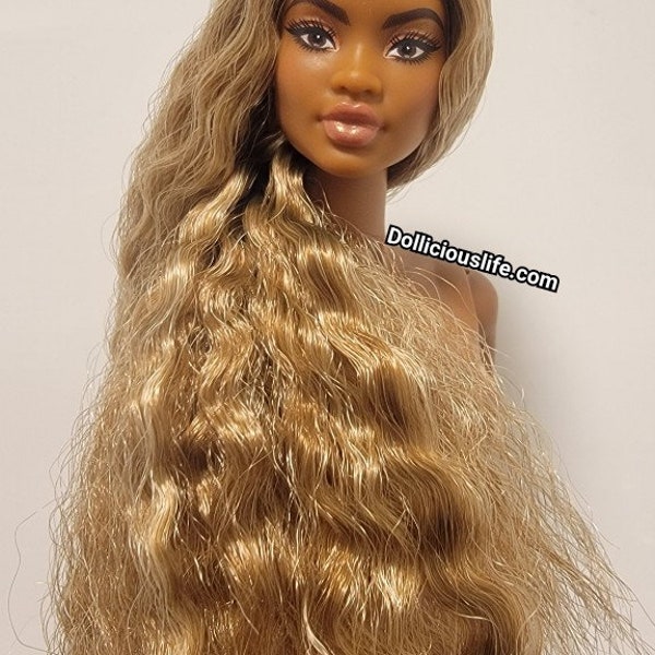 Barbie Looks Doll #2 HEAD ONLY Customized