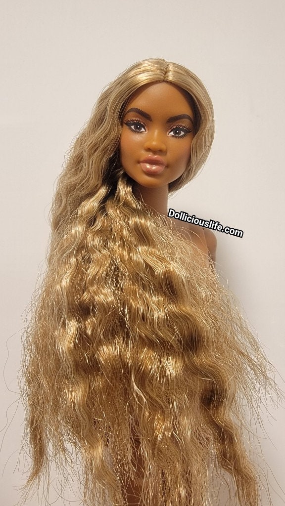 Barbie Looks Ken Doll with Brown Hair Dressed in Orange and Yellow