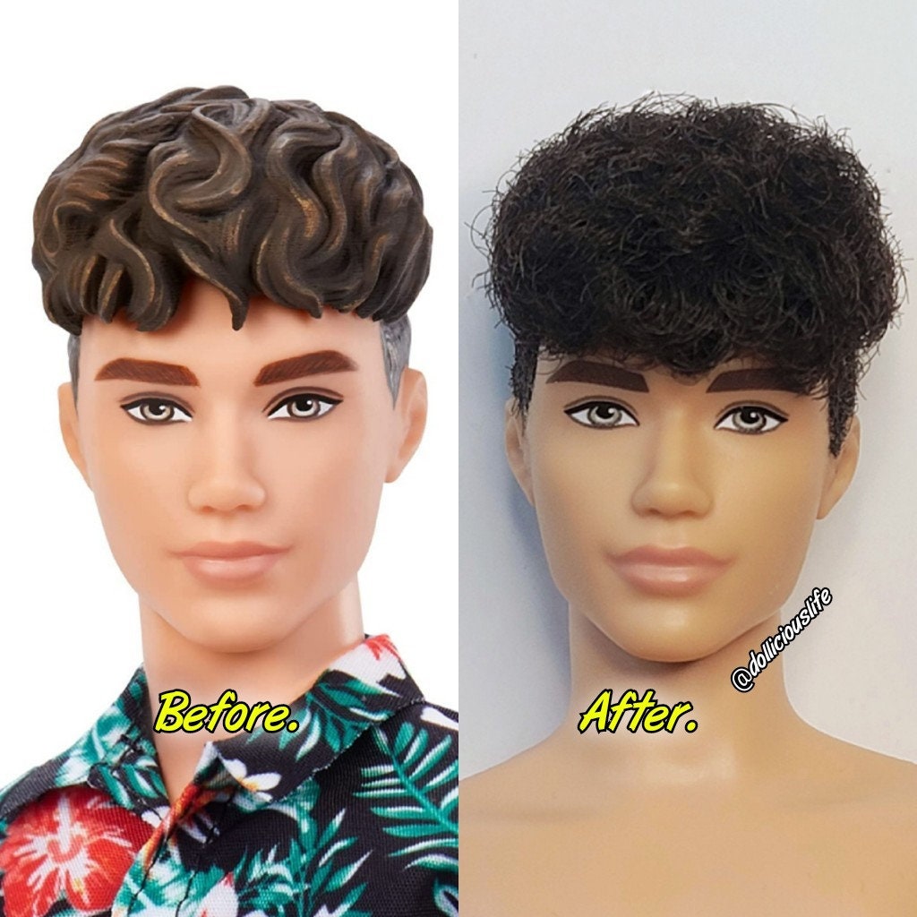 Barbie Fashionistas Ken Doll 184 Customized - Etsy