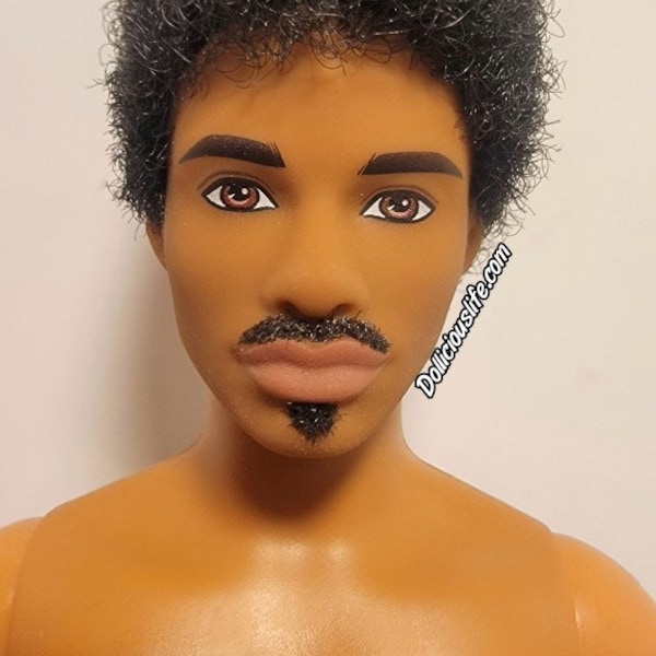 Beach Ken Doll "Cut" Customized