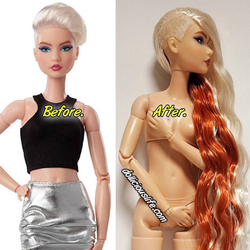 Barbie Signature Looks Model #8 Short Blonde Hair Collector Doll