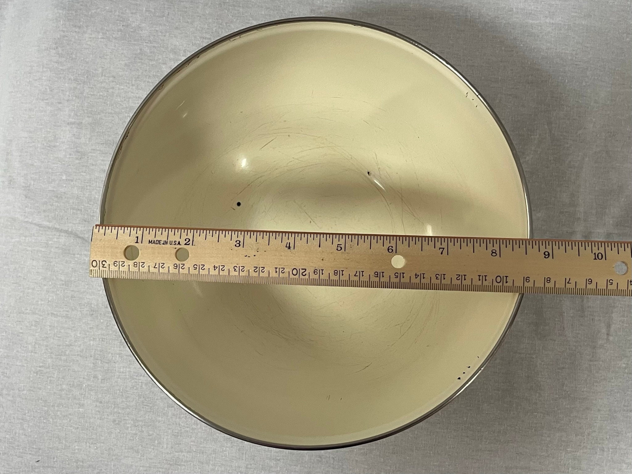 Vintage Kobe Daisy/poppy Enamel Mixing Bowl Set of 2 Etsy