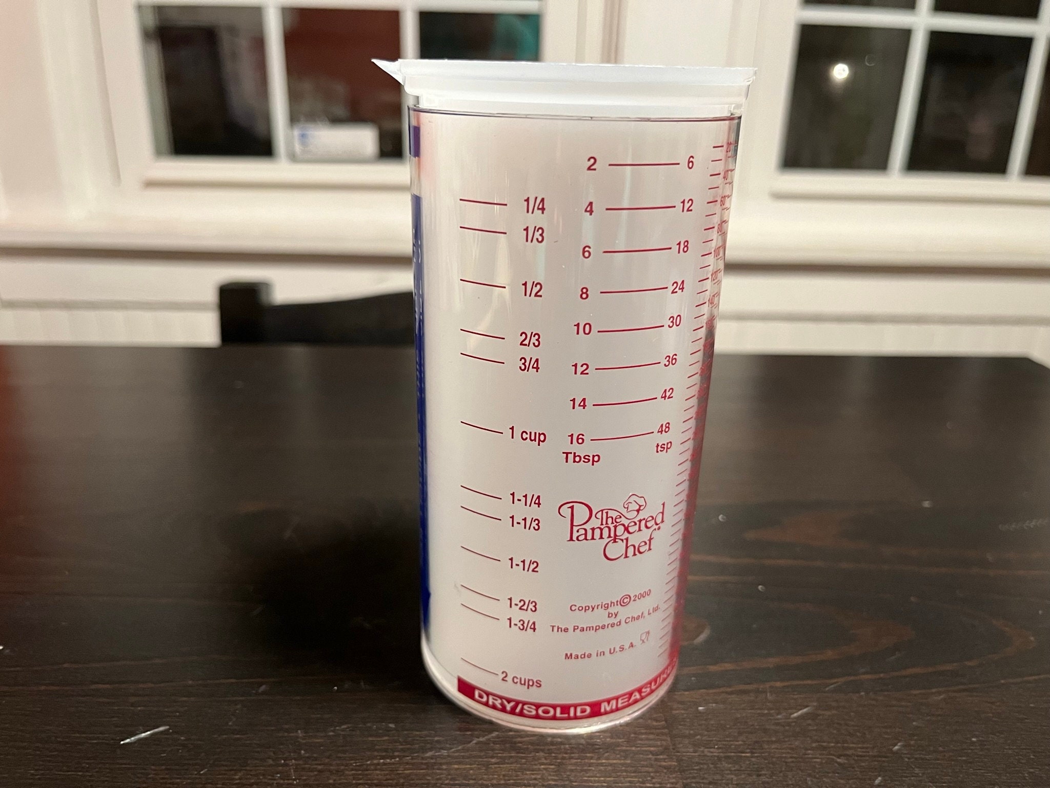 Pampered Chef Measure-All 2 Cup/16 oz. Solid/Liquid Measure #2225